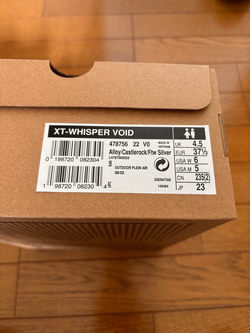 靴 SALOMON XT-WHISPER VOID