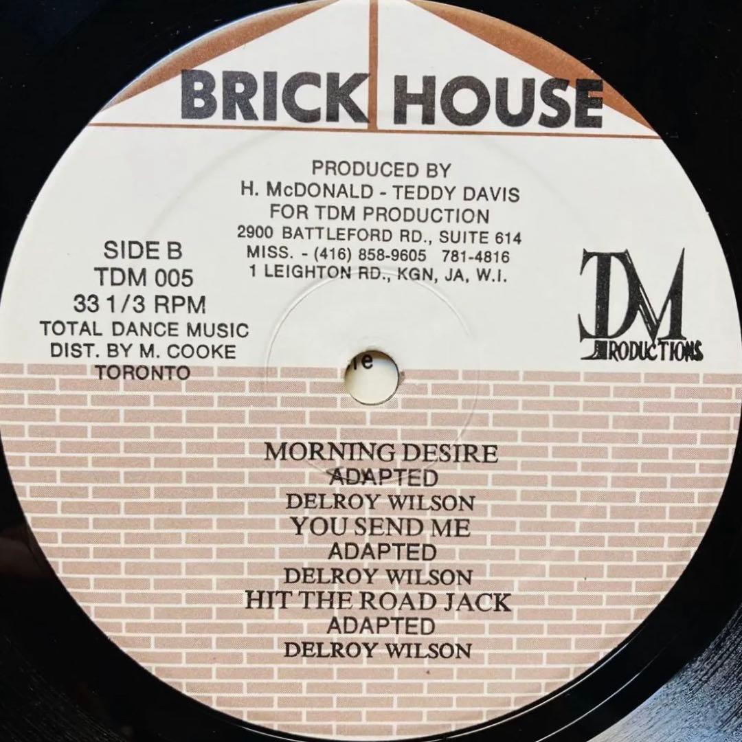 LP盤　JENNIFER LARA & DELROY WILSON レゲエ