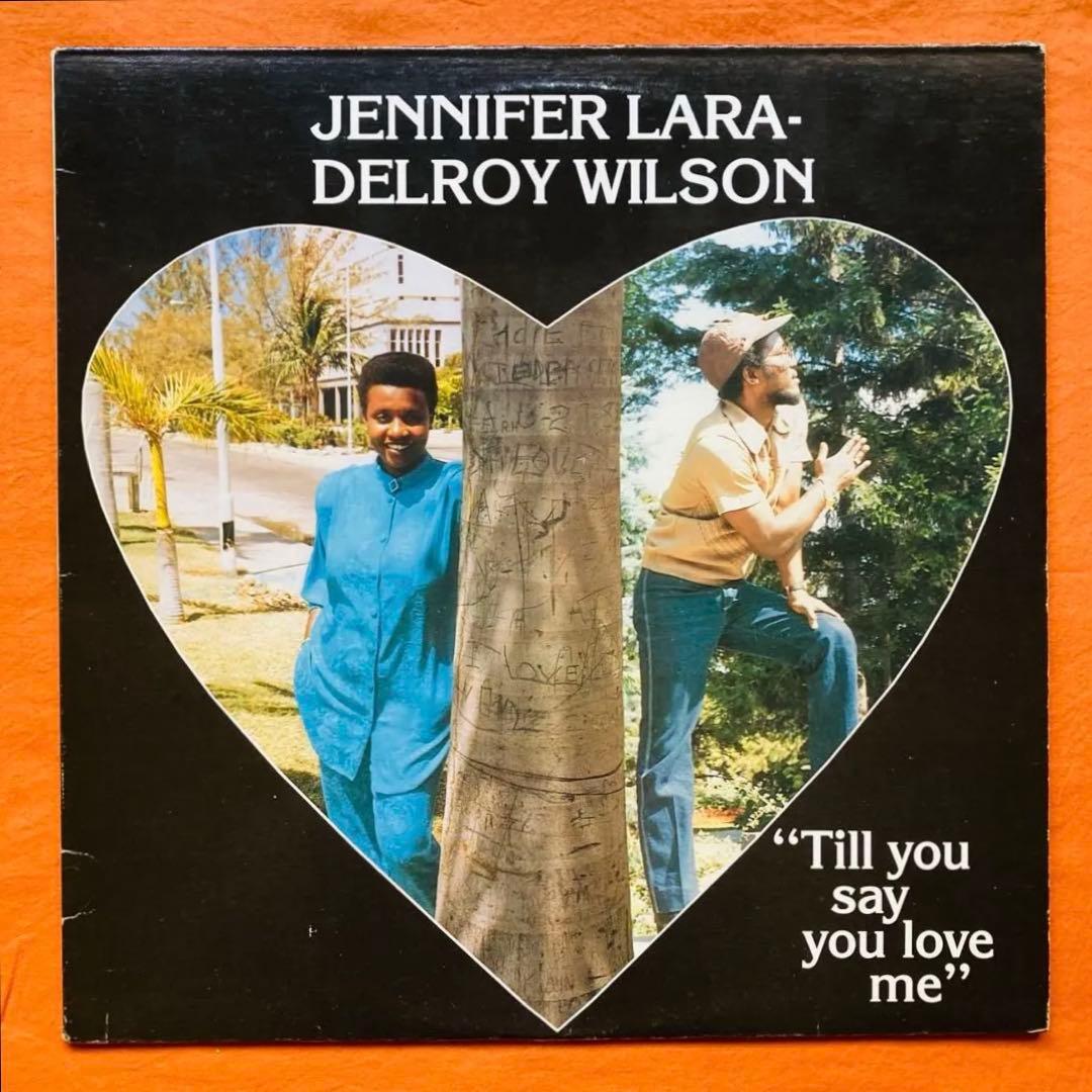 LP盤　JENNIFER LARA & DELROY WILSON レゲエ