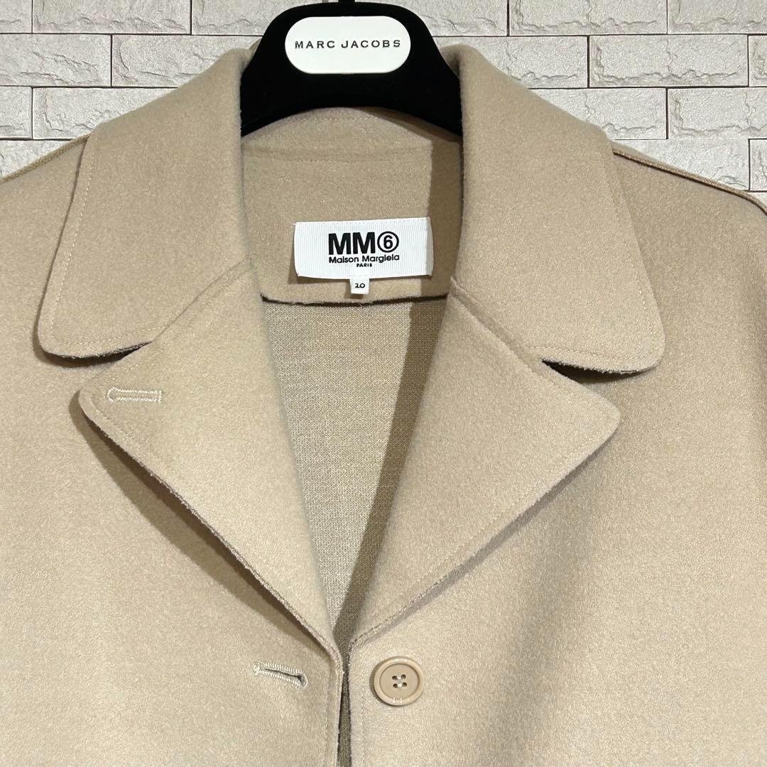 【美品】MM6 Maison Margiela ベージュコート【キッズ10】