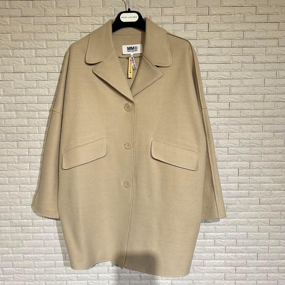【美品】MM6 Maison Margiela ベージュコート【キッズ10】