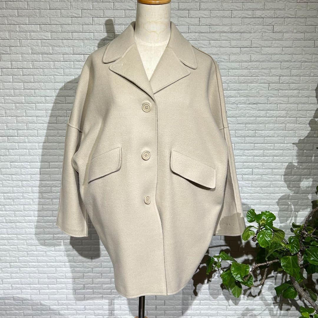 【美品】MM6 Maison Margiela ベージュコート【キッズ10】