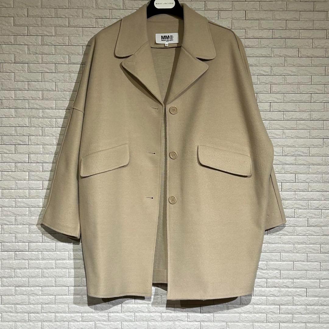 【美品】MM6 Maison Margiela ベージュコート【キッズ10】