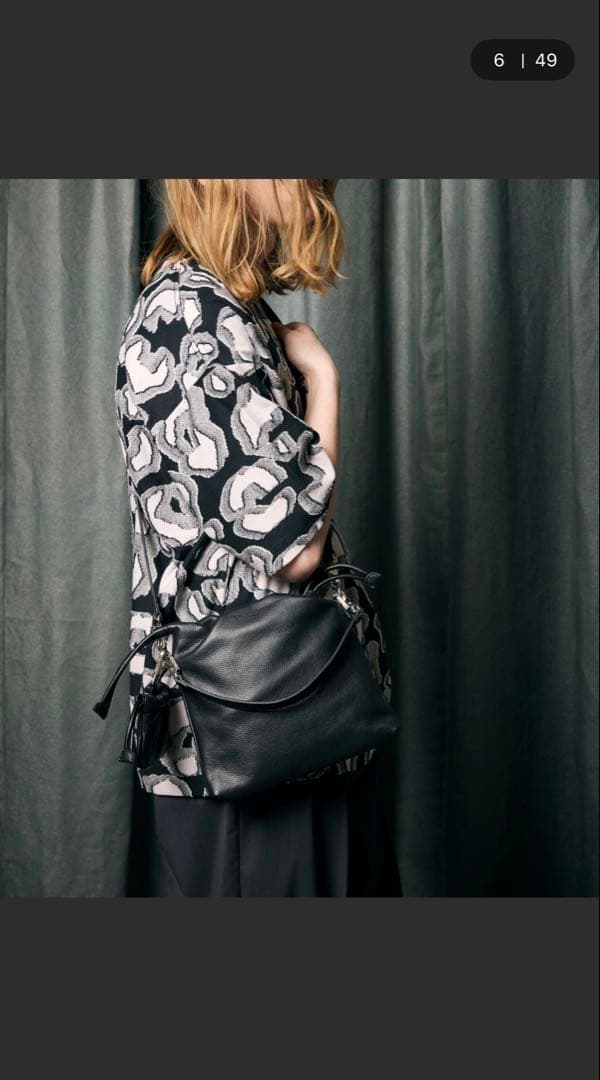 レザー巾着2WAYショルダーバッグ【MAISON SPECIAL】