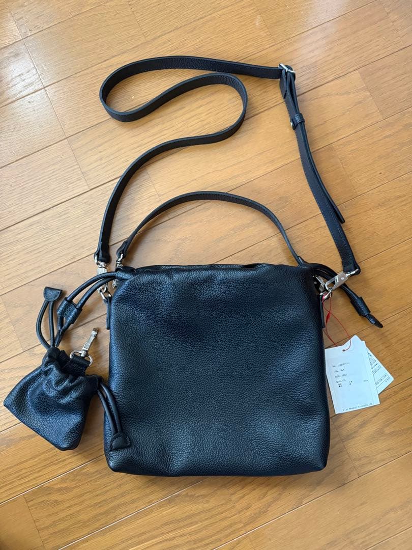 レザー巾着2WAYショルダーバッグ【MAISON SPECIAL】