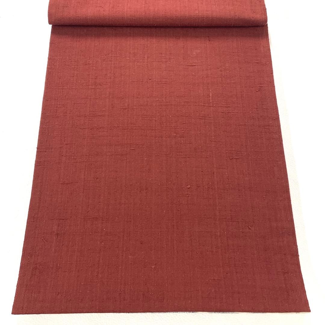 専用帯5890 ●高級 正絹 紬 六通 袋帯 蟹