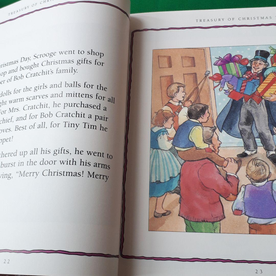 洋書 TREASURY OF Christmas TALES