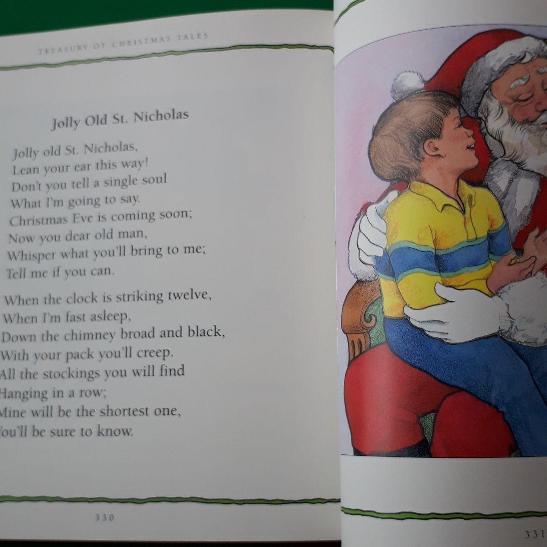 洋書 TREASURY OF Christmas TALES