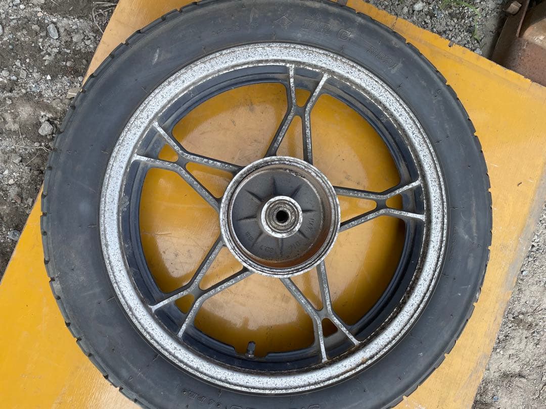 GN125H 純正ホイール 前後セット