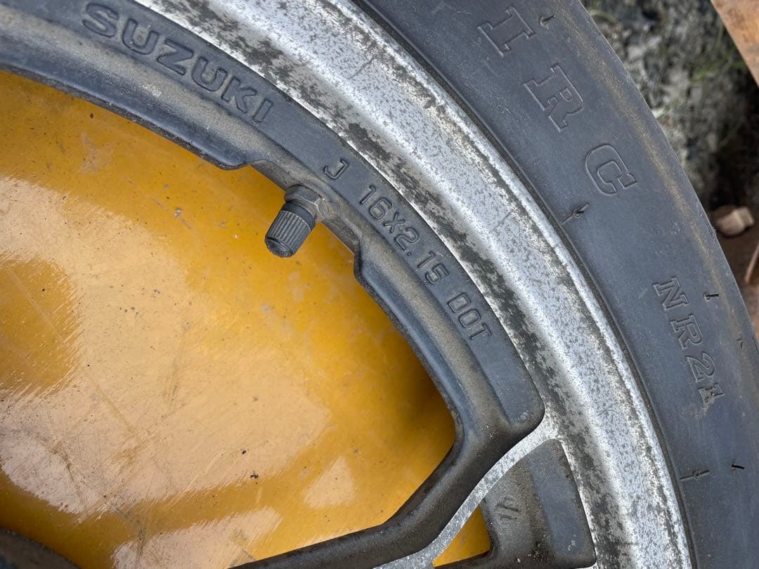 GN125H 純正ホイール 前後セット