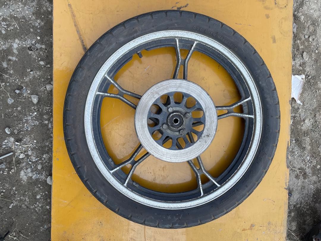 GN125H 純正ホイール 前後セット