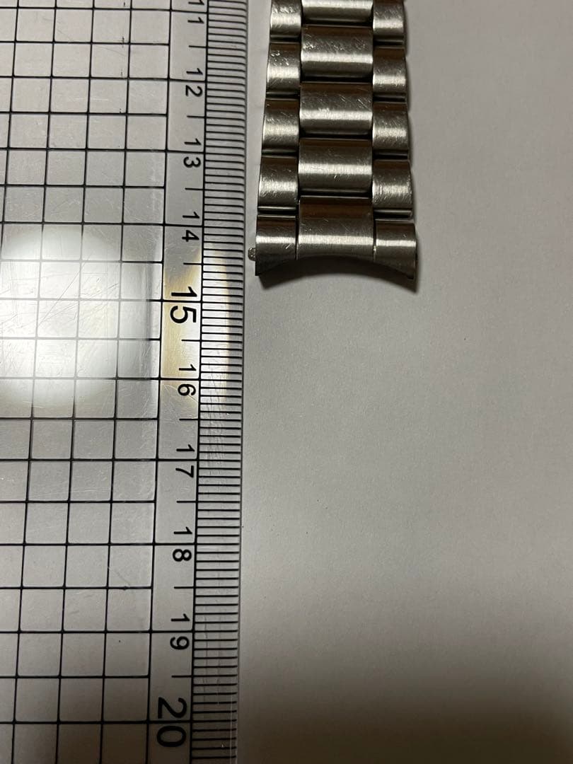 ステンレススチール リンクブレスレット 約20mm幅