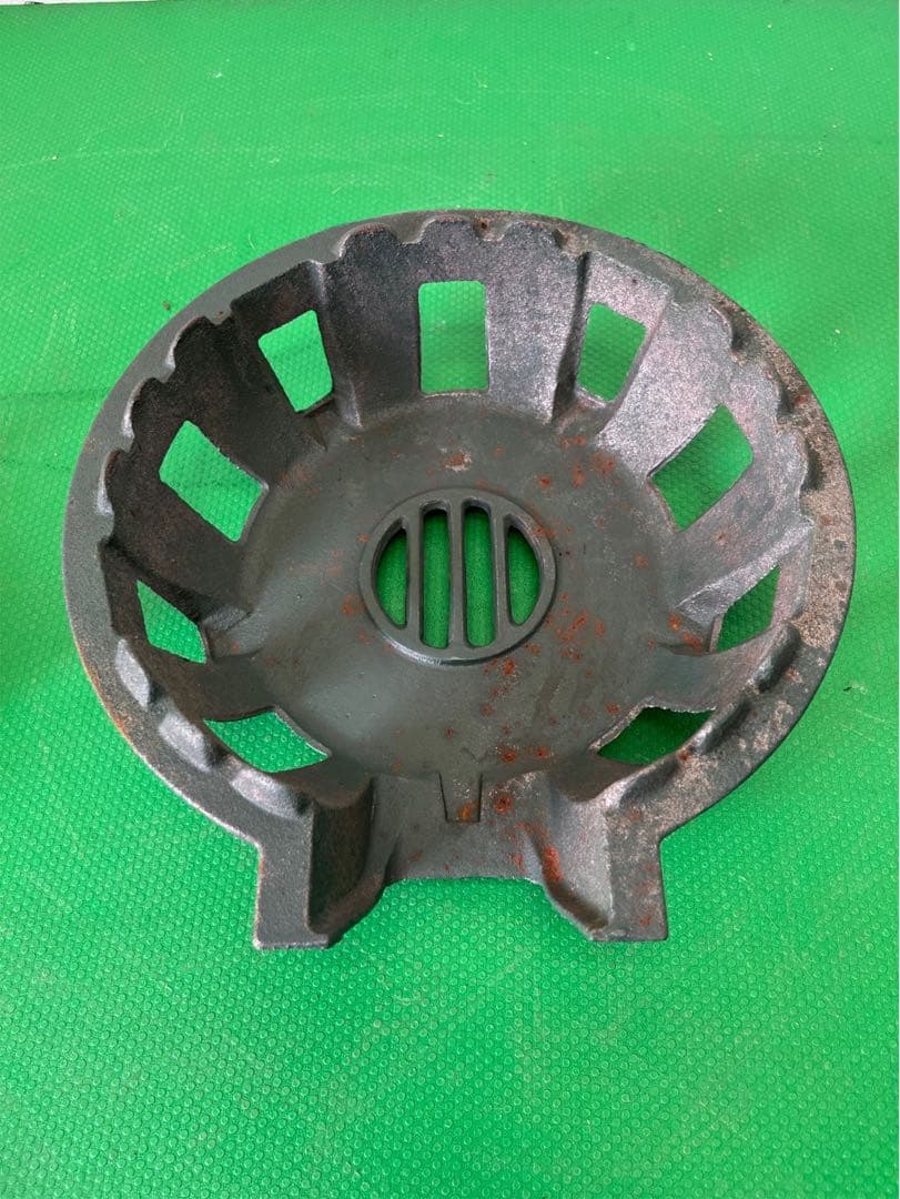 ☆工場整備品☆タチバナ製作所　鋳物コンロ　2連バーナー