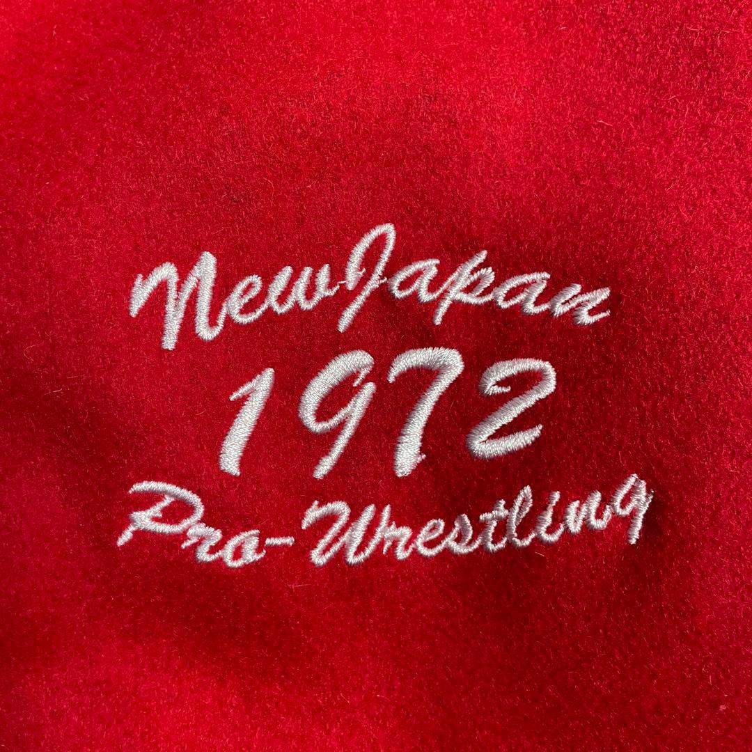 NJPW×SOUL スタジャン 新日本プロレス 別注モデル 袖革