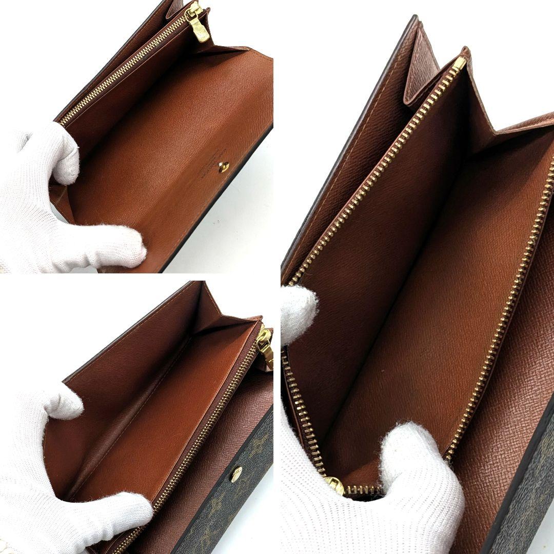 ルイヴィトン モノグラム ポシェット ポルトモネ クレディ 長財布 C36