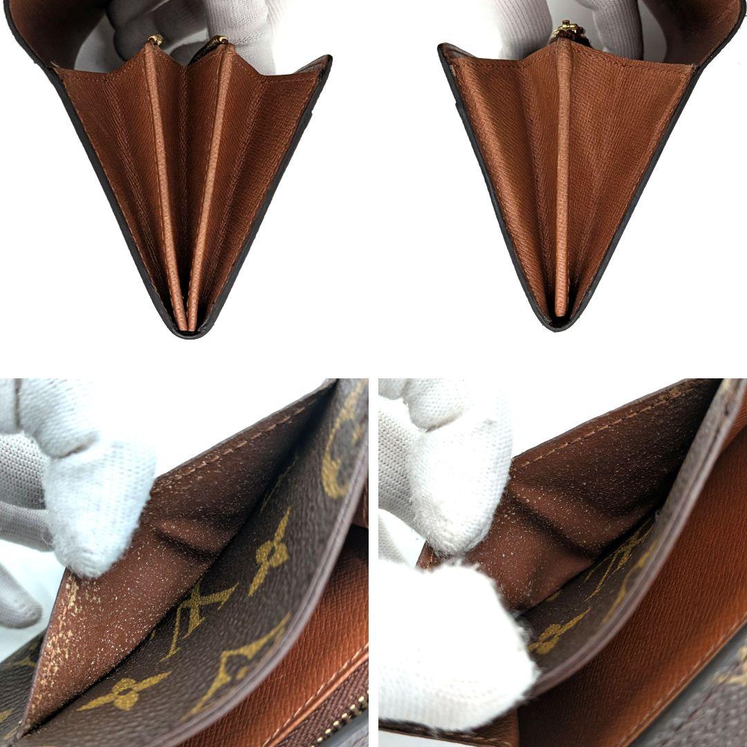 ルイヴィトン モノグラム ポシェット ポルトモネ クレディ 長財布 C36