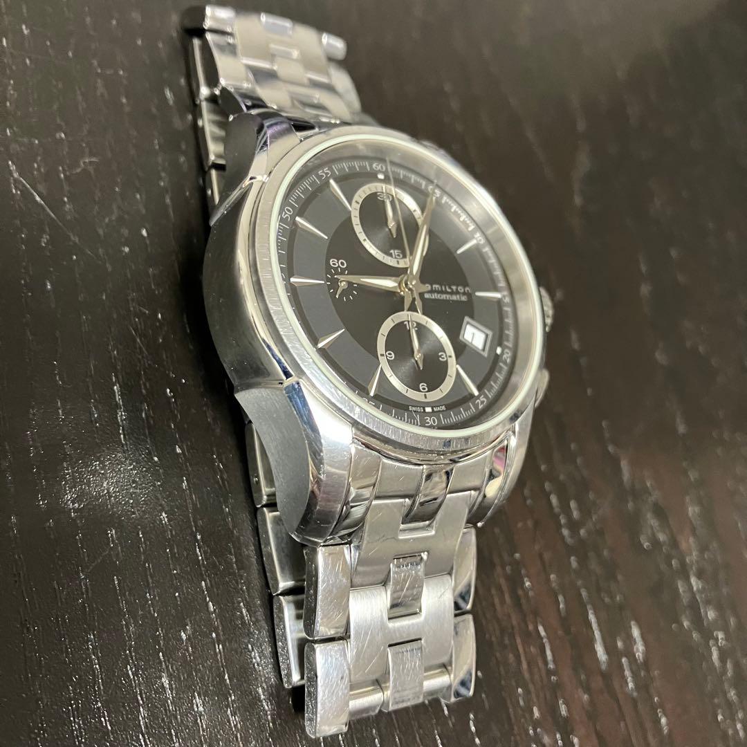 ト*ム様 【箱付き】ハミルトン ジャズマスター H326160 クロノグラフ 腕