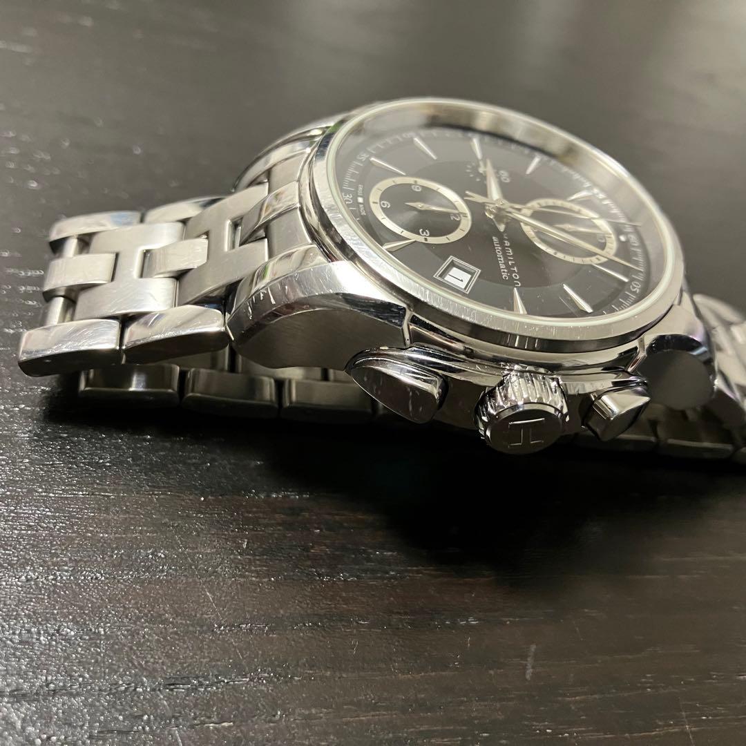 ト*ム様 【箱付き】ハミルトン ジャズマスター H326160 クロノグラフ 腕