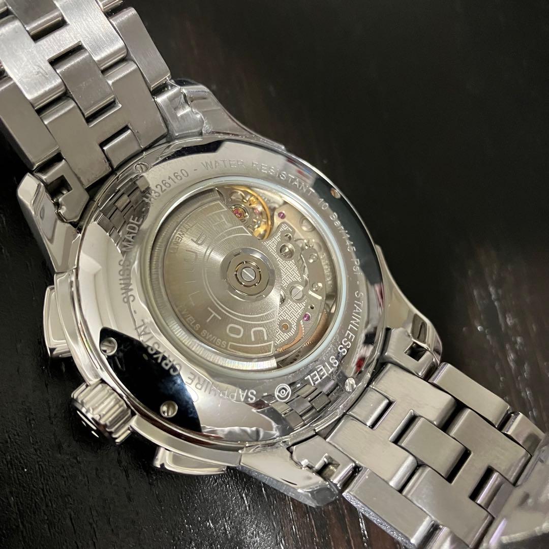 ト*ム様 【箱付き】ハミルトン ジャズマスター H326160 クロノグラフ 腕