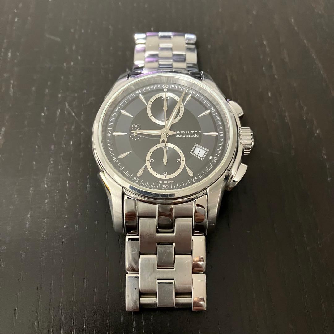ト*ム様 【箱付き】ハミルトン ジャズマスター H326160 クロノグラフ 腕