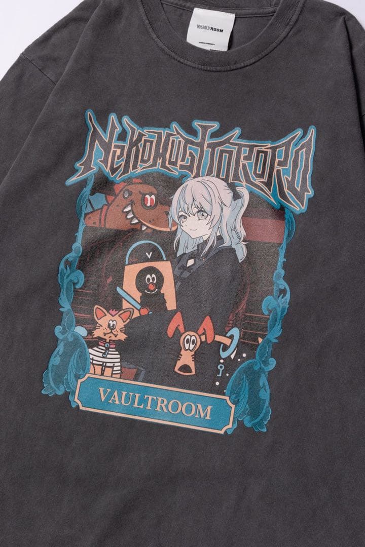 XLサイズ vaultroom 猫麦とろろ VR × TORORO TEE