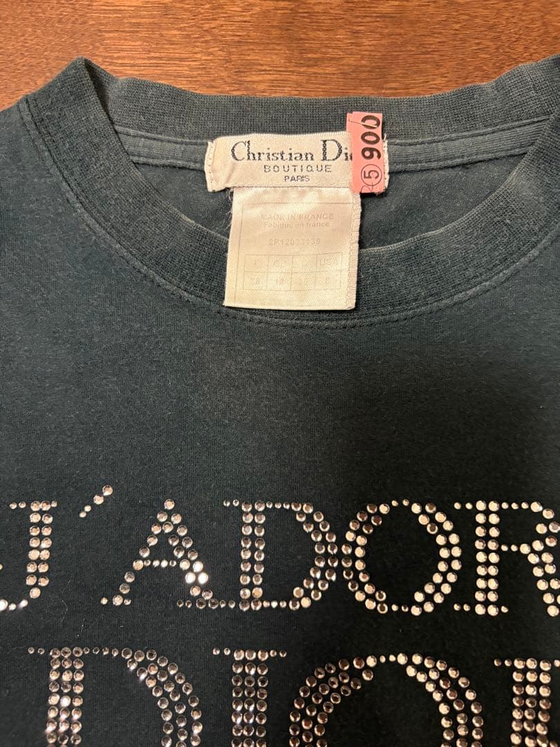 ★お値下げ★⭐︎Christian Dior ディオールストーン 　付きTシャツ⭐︎