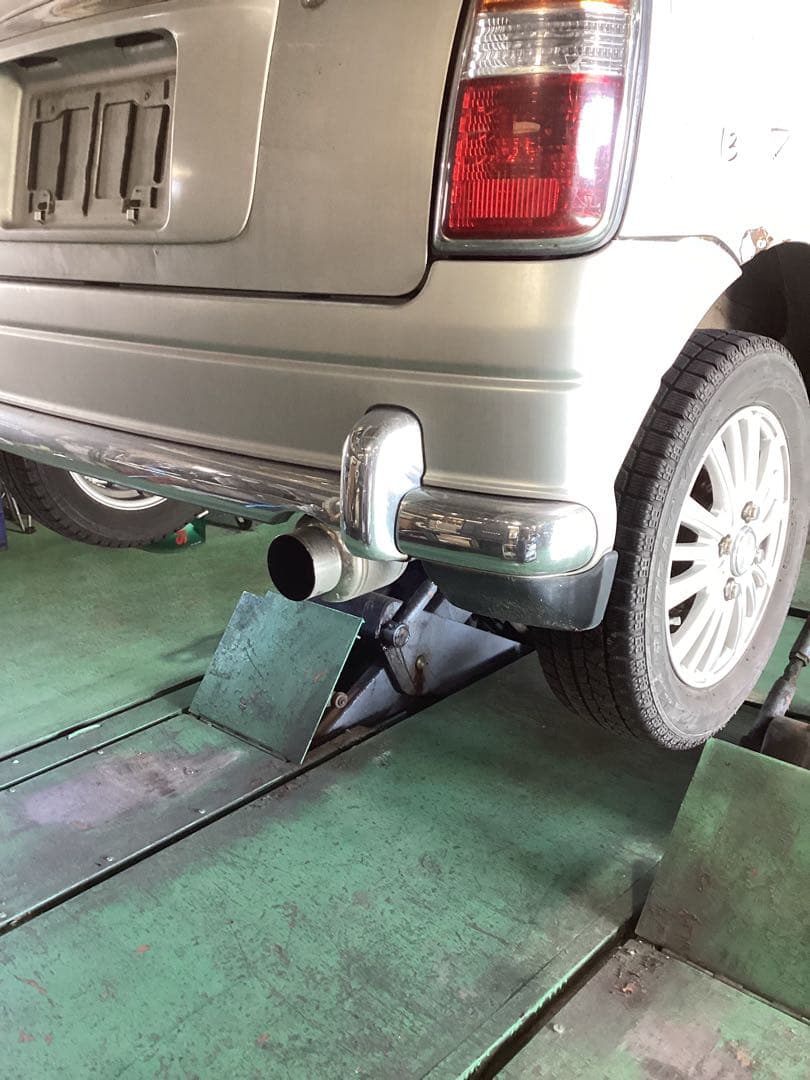 L700 ミラ　ミラジーノ　　社外マフラー