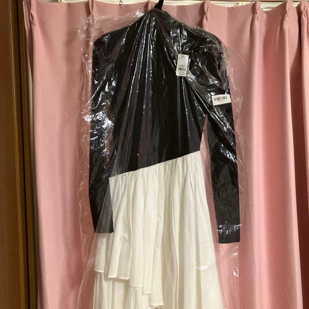 ánuans イレギュラーヘムドッキングニットワンピース XS