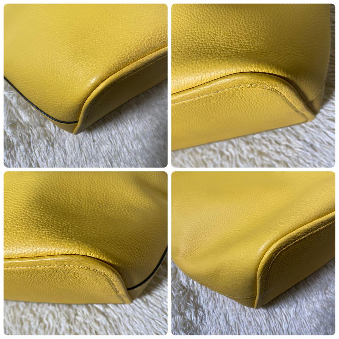 【未使用】COACH コーチ トートバッグ 本革 サリバン C9876 イエロー