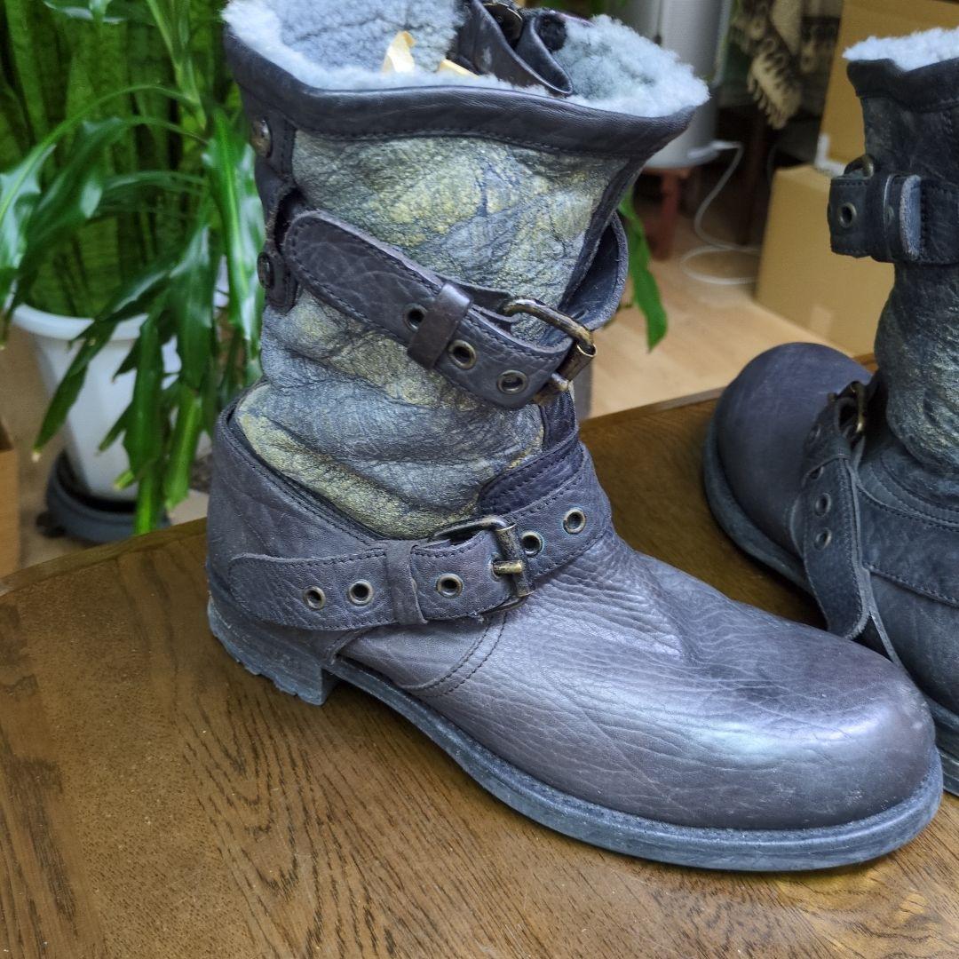 UGG コレクションナイジェルブラックブーツ91/2