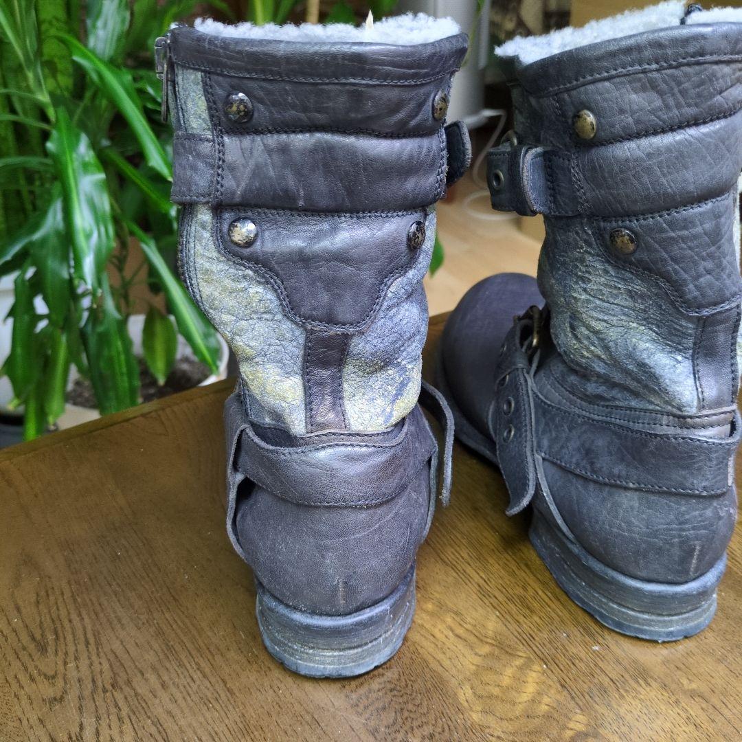 UGG コレクションナイジェルブラックブーツ91/2