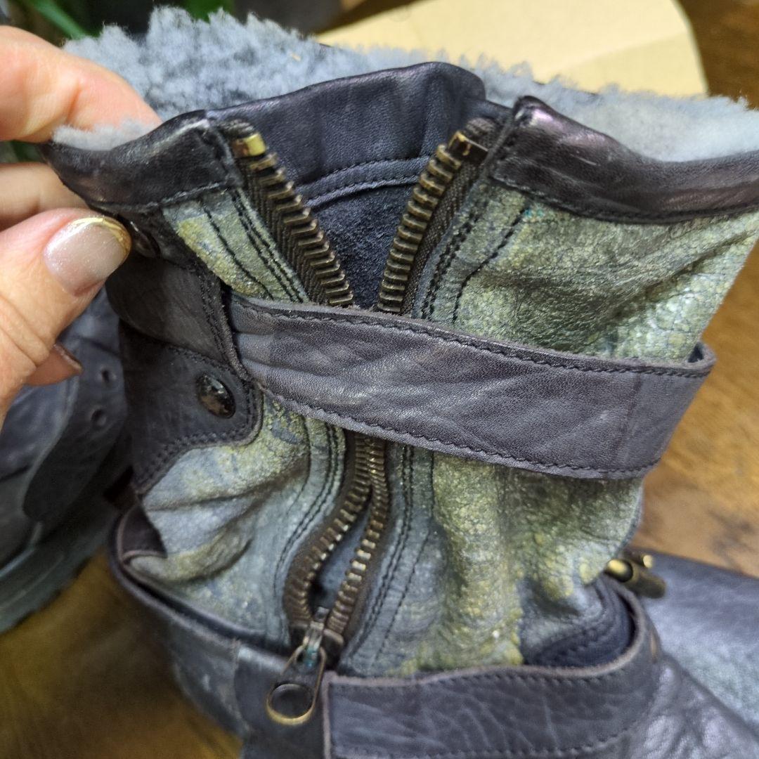 UGG コレクションナイジェルブラックブーツ91/2