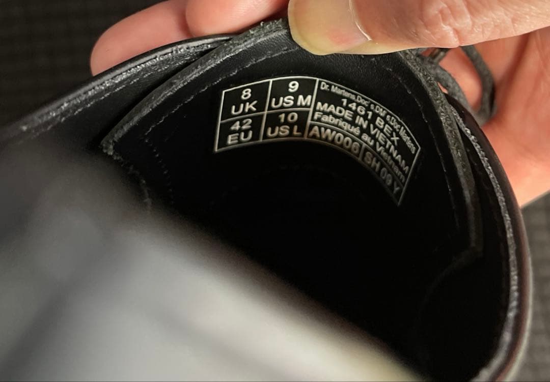 ドクターマーチン　1461 BEX 3ホールシューズ　27cm UK8 EU42