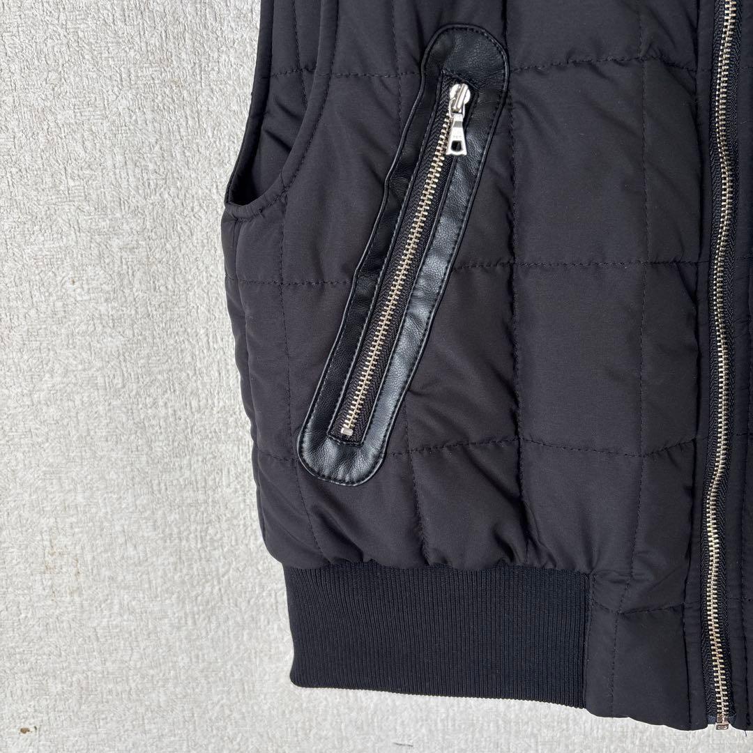 シェリエ sheller スクエアキルティングベストジャケット