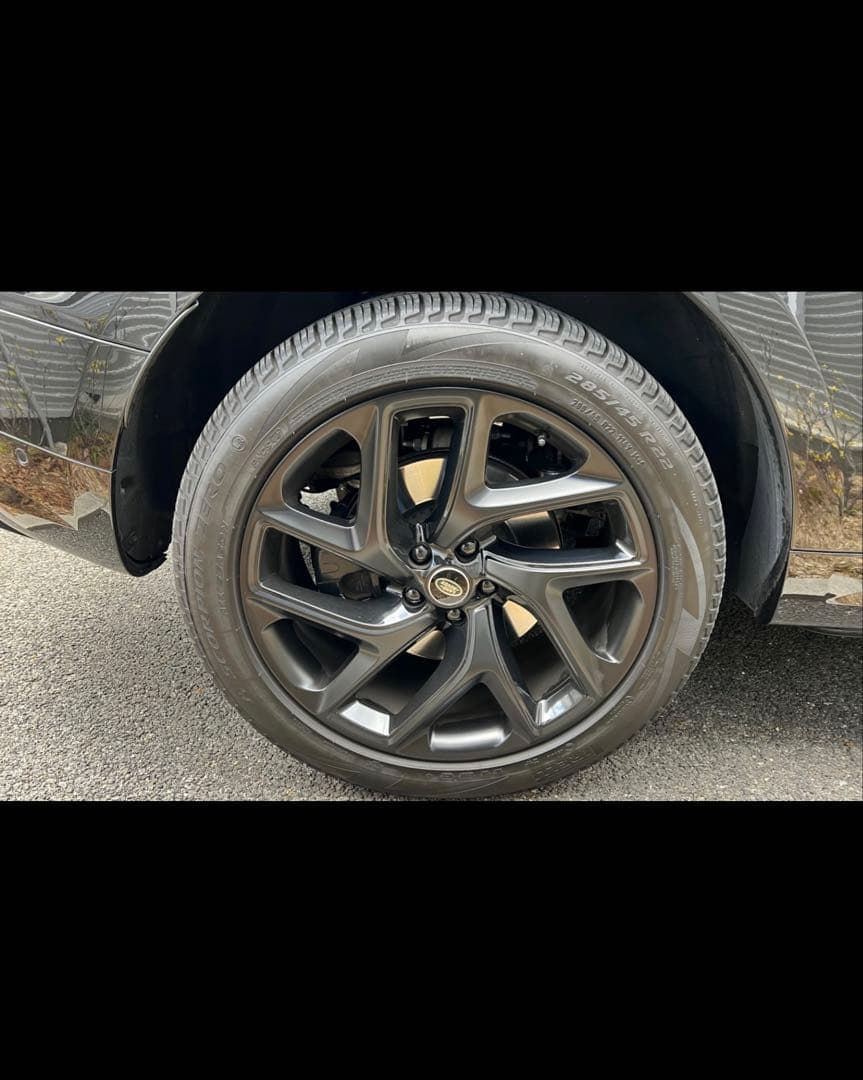 レンジローバースポーツ　現行22インチ　スペアタイヤ