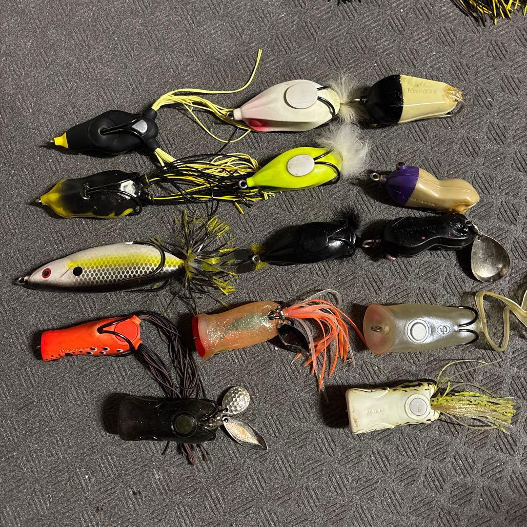 デプス、津波　OSP 等　フロッグルアーセット 14個