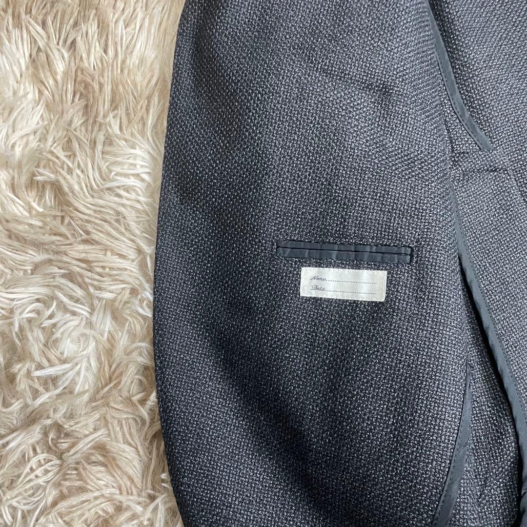 極美品 タリアトーレ ジャケット ブラック ホップサック メンズ XL LL