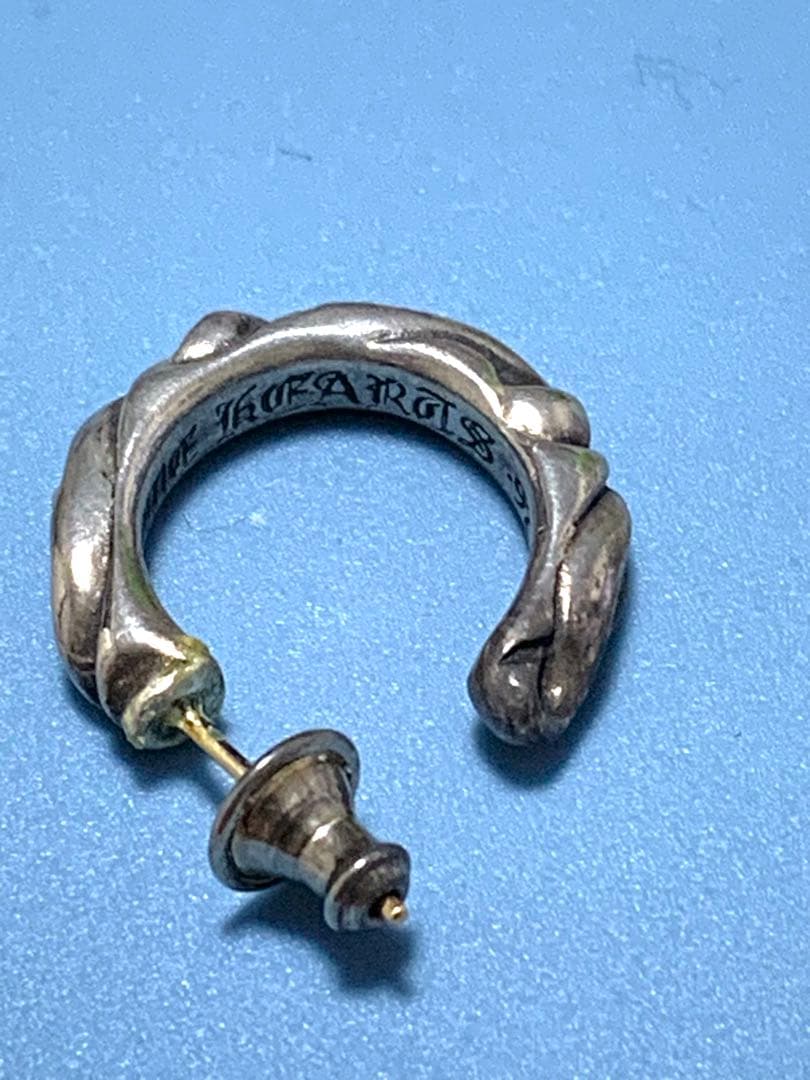 クロムハーツ　フープピアス片耳　925