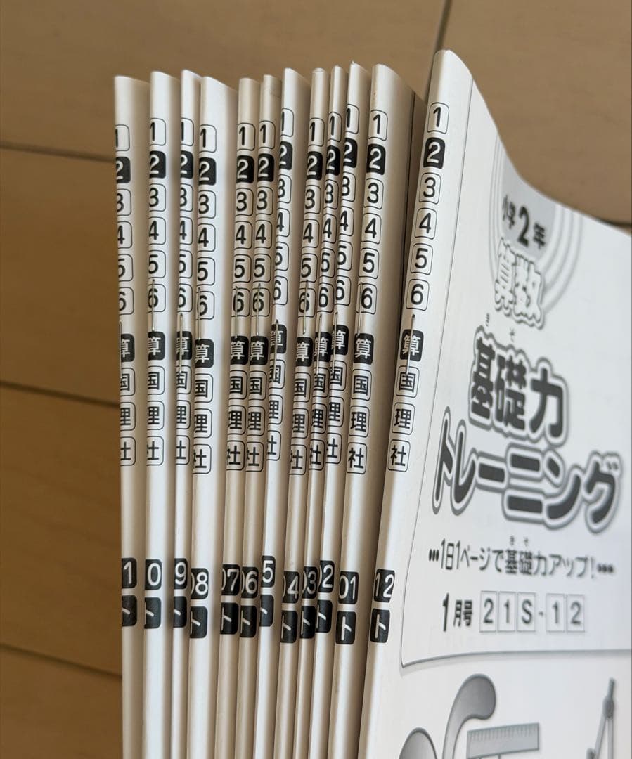 サピックス基礎力トレーニング 算数 さんすう2年 SAPIX 12冊書き込みなし