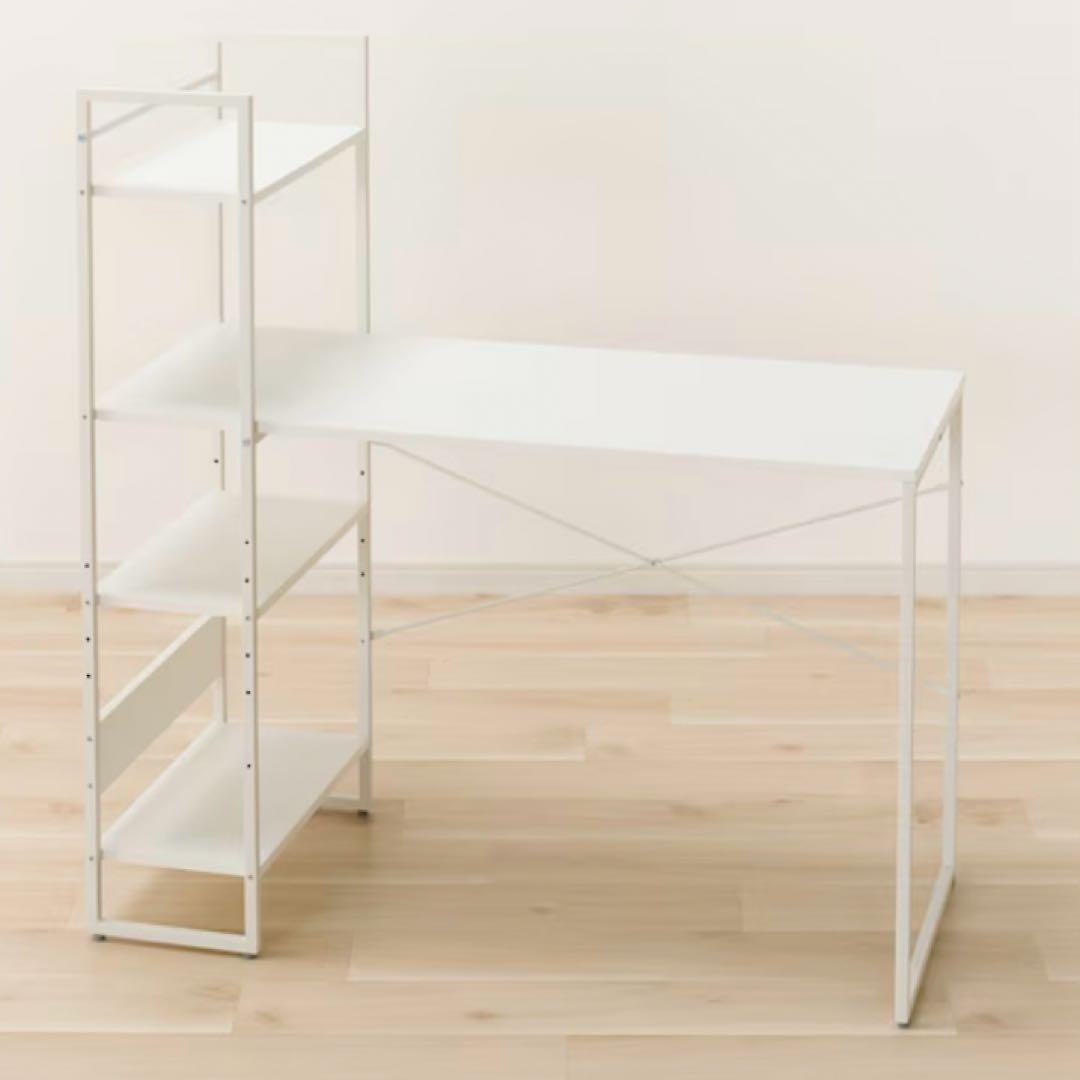 システムデスク 3段棚付き (ザッキー 110 WW)