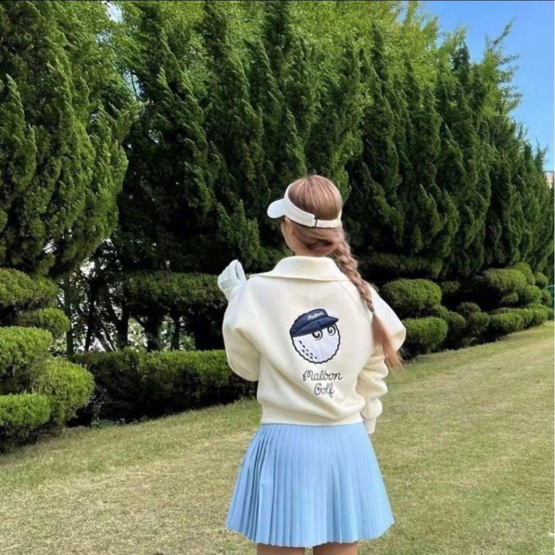 Ｍ　クリーム　マルボンゴルフ MALBON GOLF ウエア