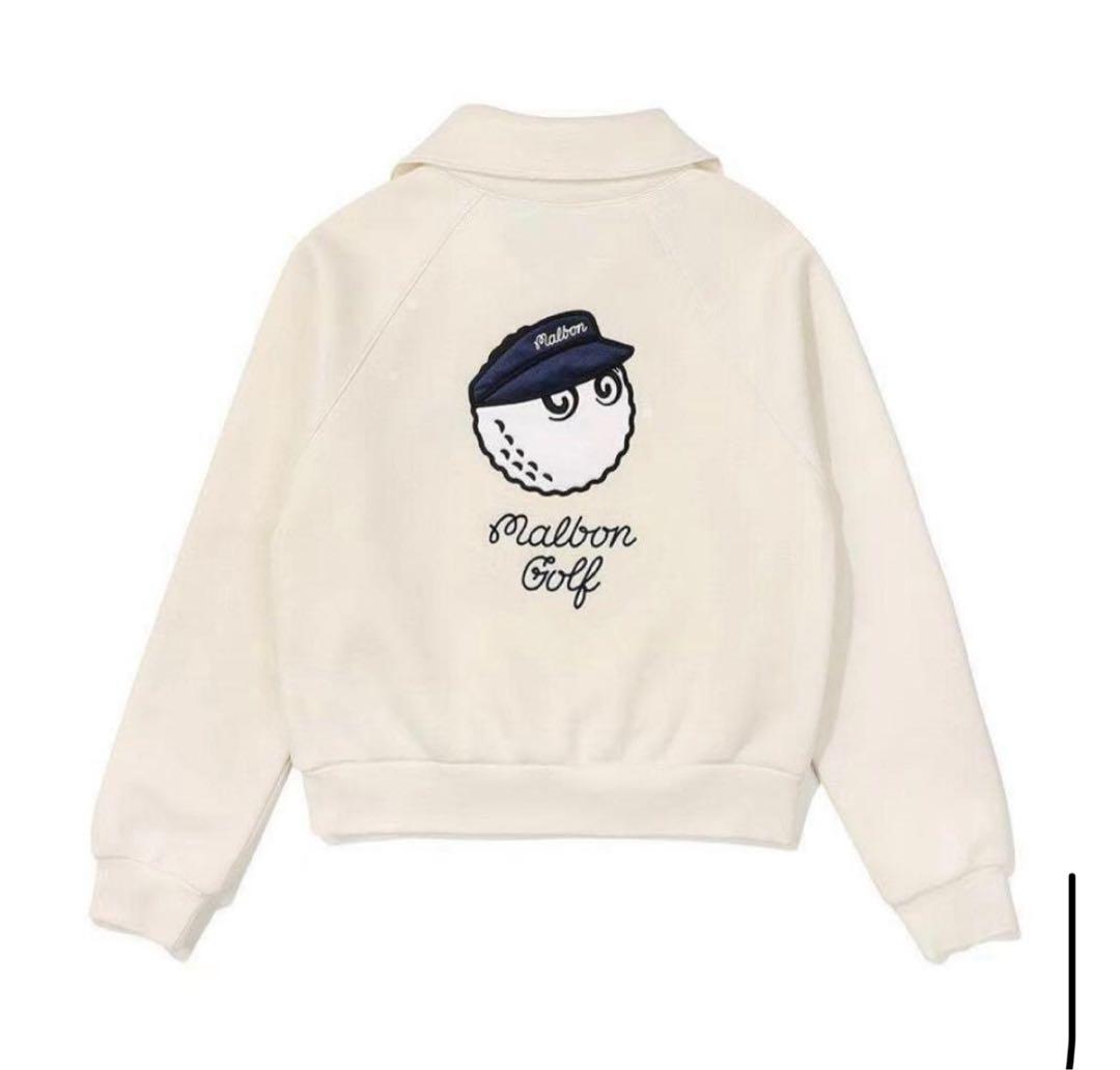 Ｍ　クリーム　マルボンゴルフ MALBON GOLF ウエア
