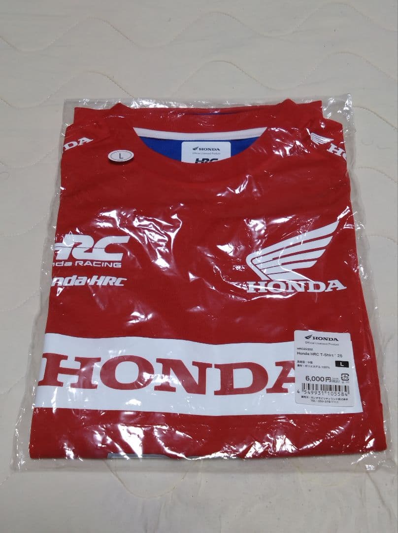 HONDA HRC 鈴鹿８時間 Ｔ-シャツ 2025 Ｌ　キャップ　セット