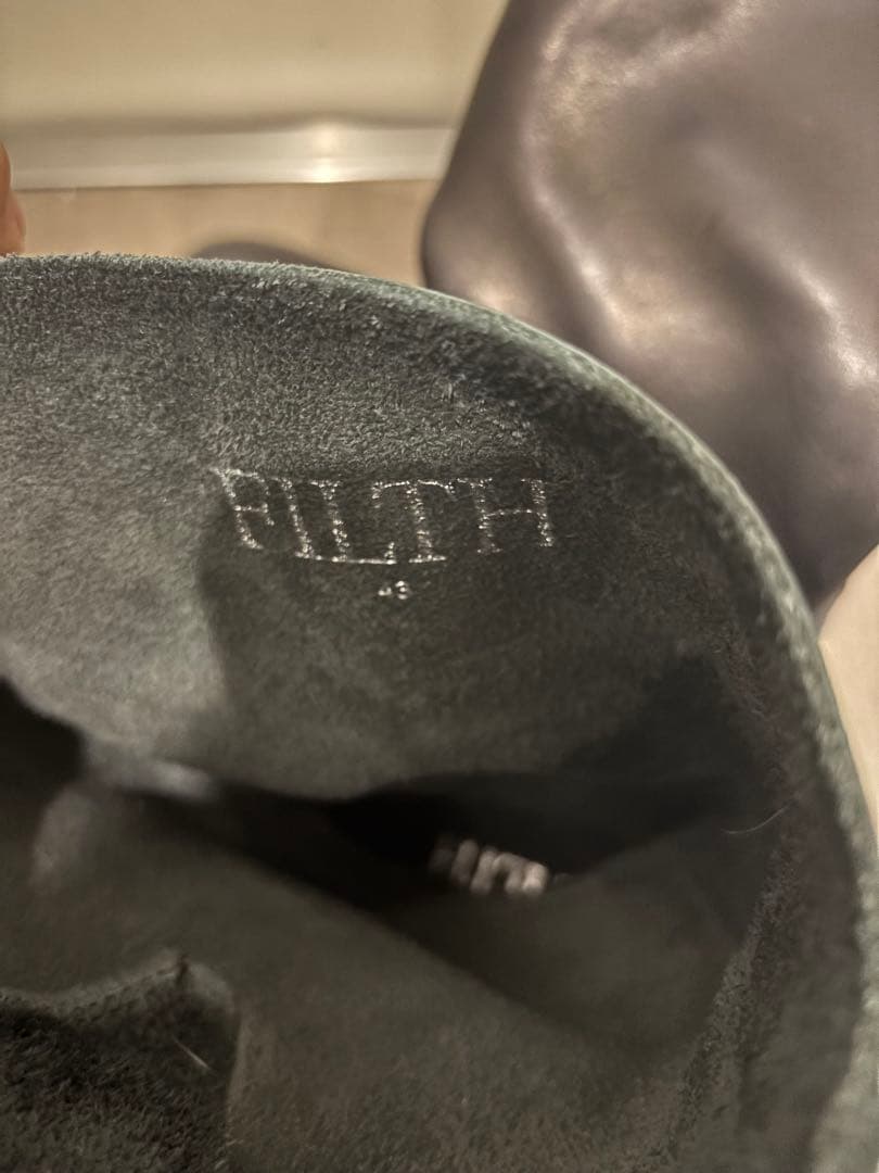 靴 \"FILTH\" NERO GEAR BOOTS / BLK SIZE43