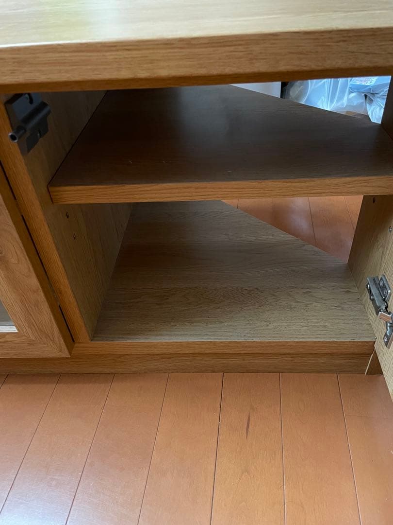 【タケ】テレビ台(幅130cm) コーナー対応