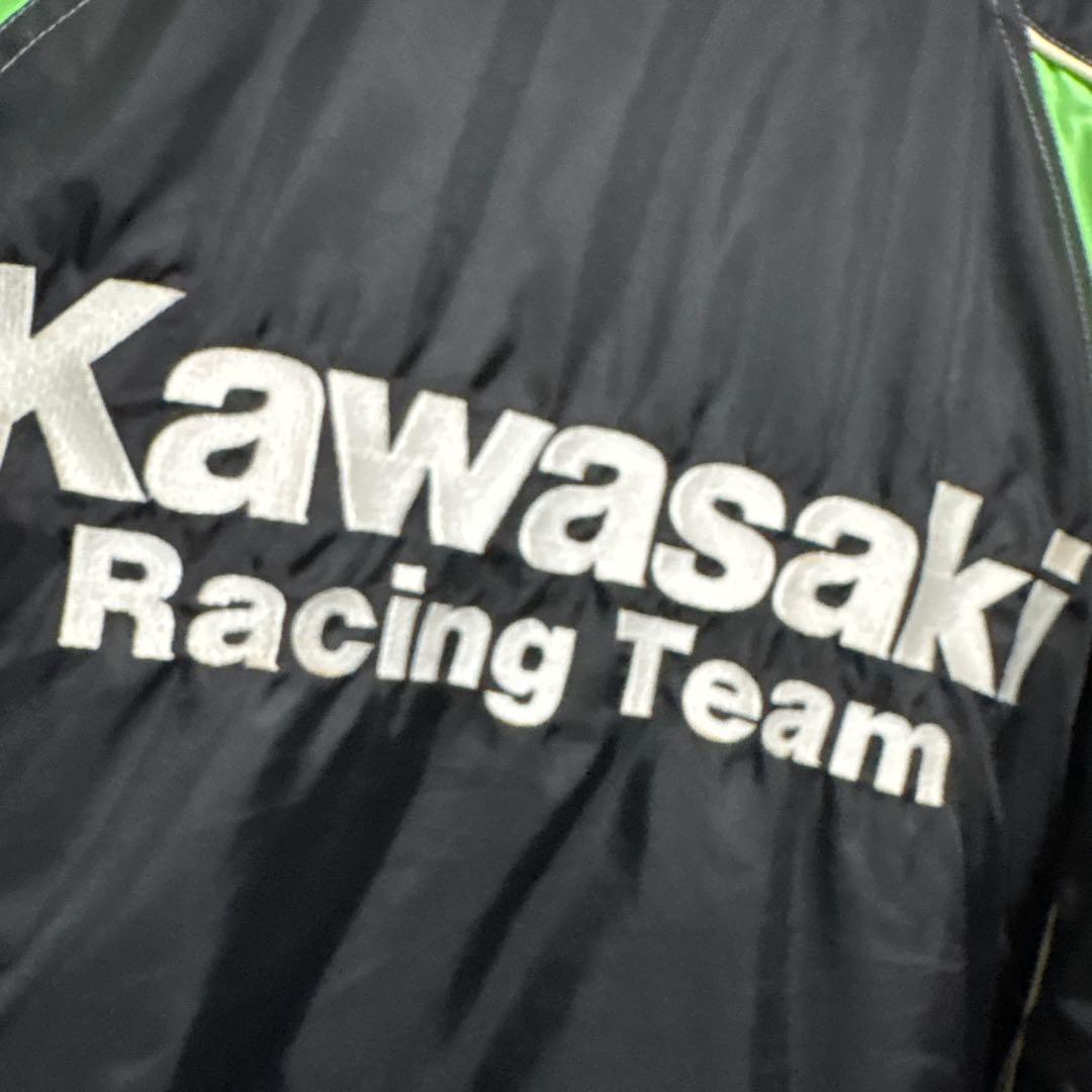 Kawasaki レーシングジャケット 中綿ナイロンジャケット　taichi L