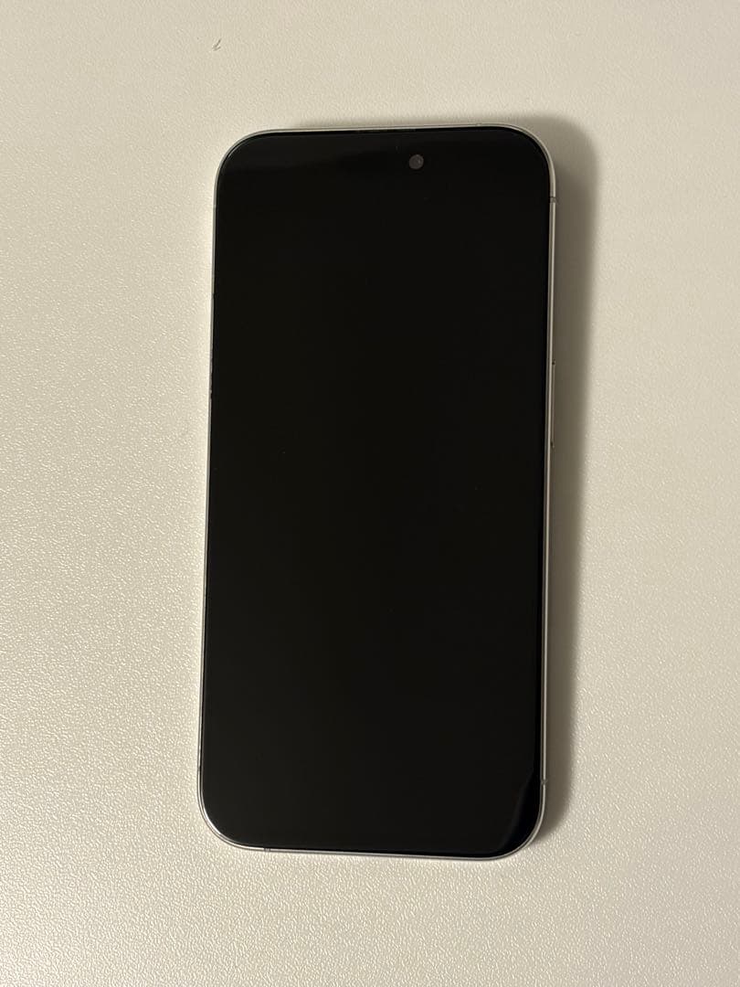 【姫　即購入】iPhone 15 Pro 128GB ホワイトチタニウム