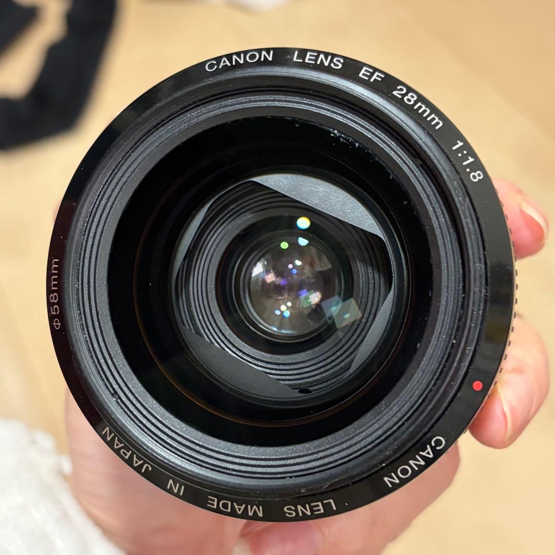 【美品】キャノン 単焦点レンズ EF28mm F1.8 USM