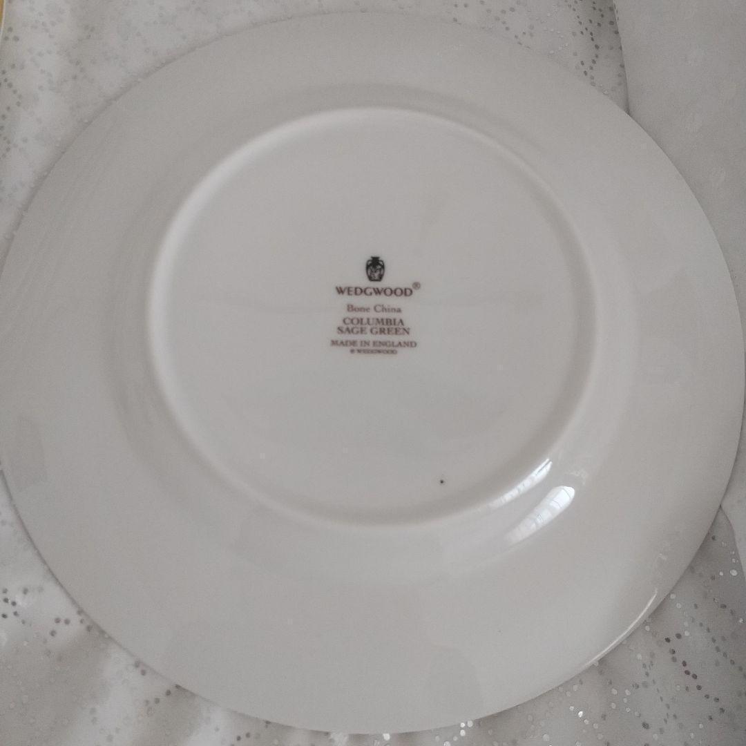 ウェッジウッド　コロンビア セージグリーン プレート 6枚 