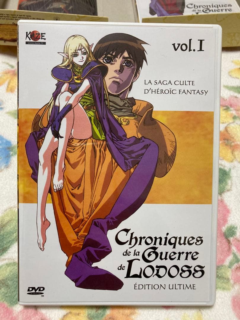 値下げ★ロードス島戦記★海外版★DVD★中古、2つ未開封